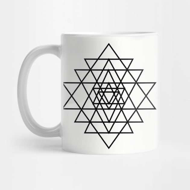 Sri Yantra sacred geometry design by AltrusianGrace